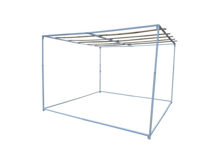 פטנט להנחת מוטות במבוק על גג הסוכה