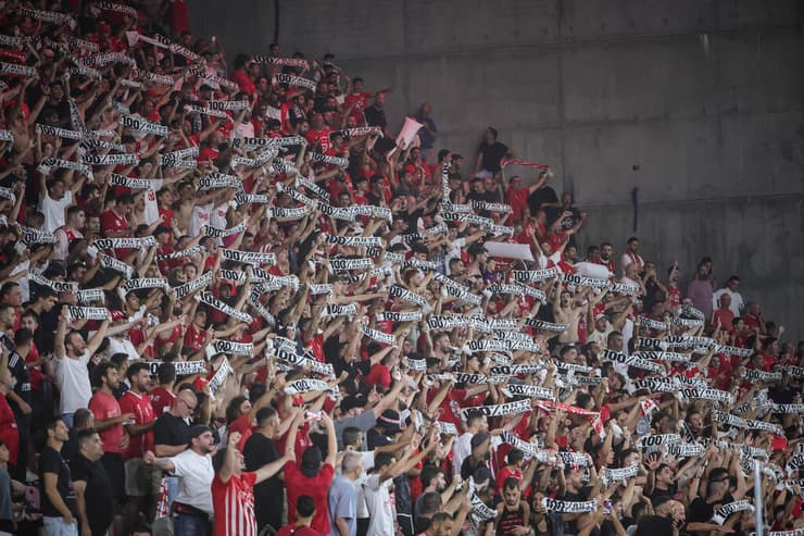 אוהדי הפועל ת"א (צילום: עוז מועלם) אוהדי הפועל ת"א