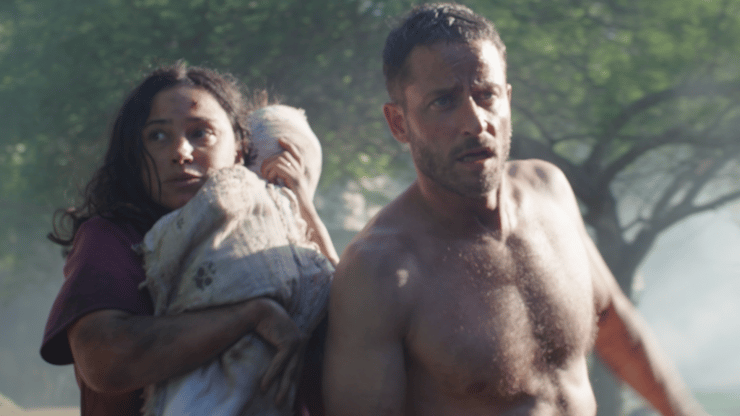 דניאל ליטמן ומורן רוזנבלט מתוך: "שחר אדום 2"