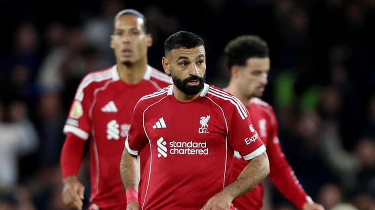 המזל שינה כיוון? סלאח מאוכזב (צילום: Reuters/David Klein) סלאח מאוכזב