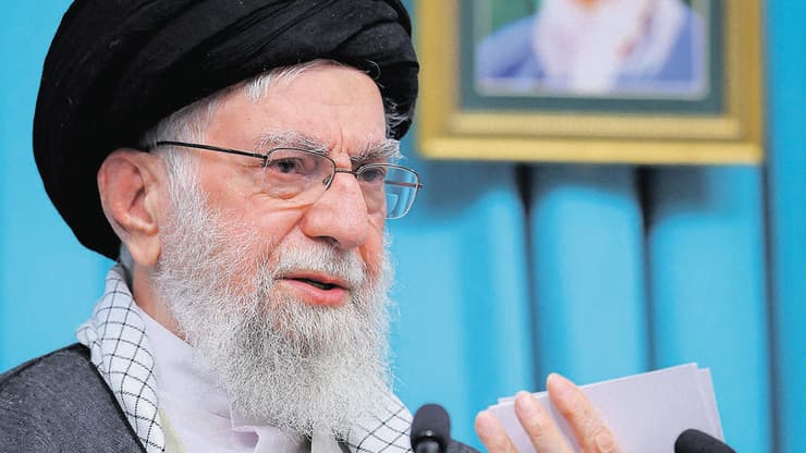 נשיא איראן עלי חמינאי