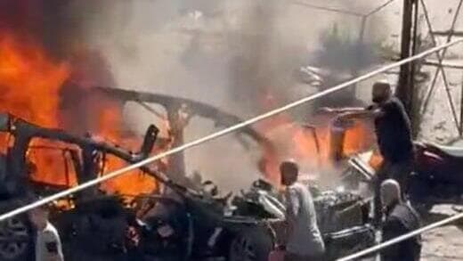 כטב"ם תקף רכב בכפר זבדין