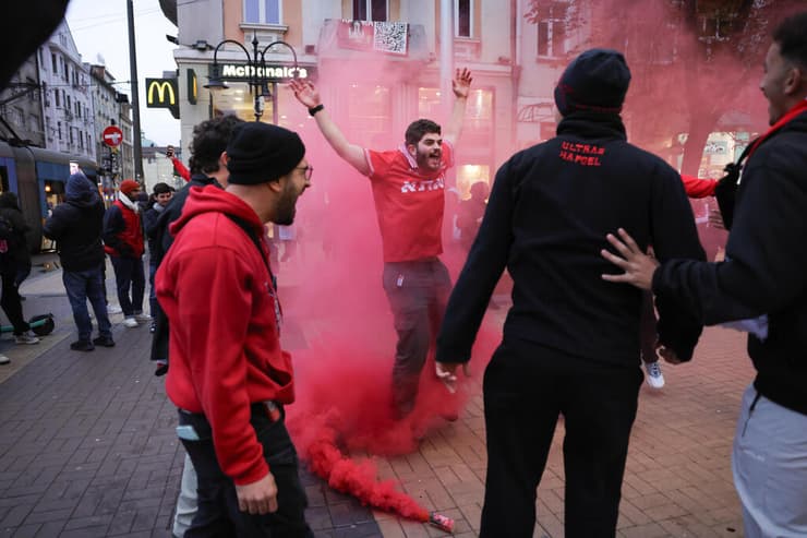 צילום: עוז מועלם אוהדי הפועל ת"א