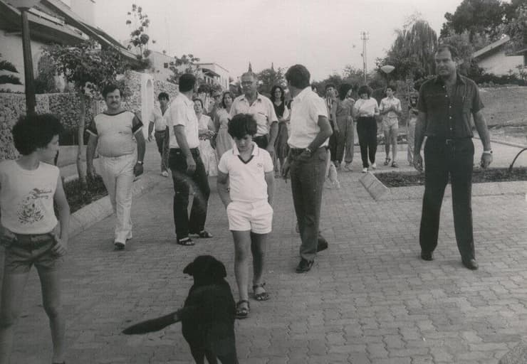 אבנים משתלבות של אקרשטיין ברמת השרון, שנות השמונים