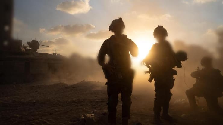 פעילות כוחות אוגדה 36 בעיר עזה