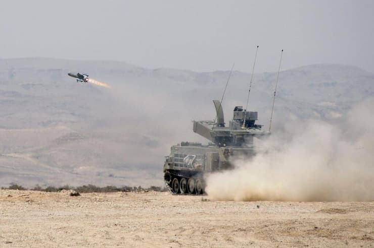 טיל ספייק של רפאל (צילום: רפאל) טיל ספייק