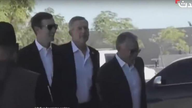 סטיב וויטקוף וג'ארד קושנר מגיעים לשיחות המו"מ בשארם א-שייח, מצרים