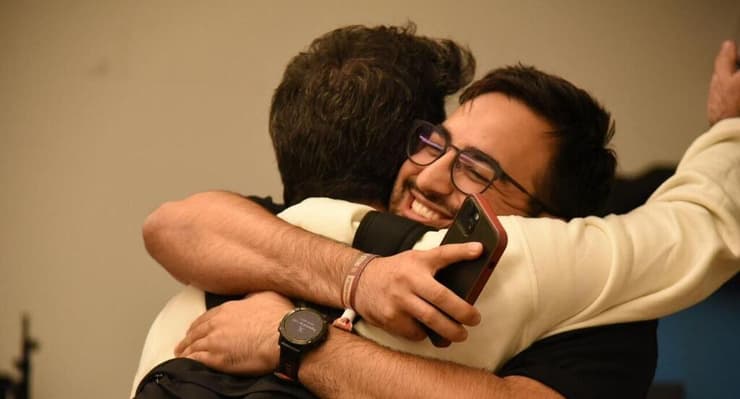 משפחות החטופים בוושינגטון חוגגים את הסכם השבת החטופים