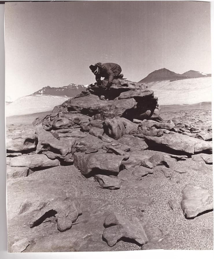 פרופ' יעקב גרטי באנטארקטיקה