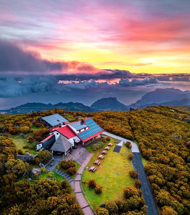 זריחה ב-Achada do Teixeira