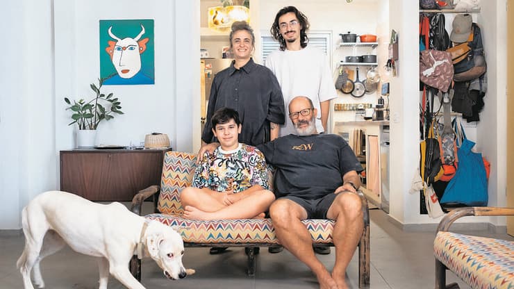 > משפחת כץ–מינרבו, קריית שלום ת״א