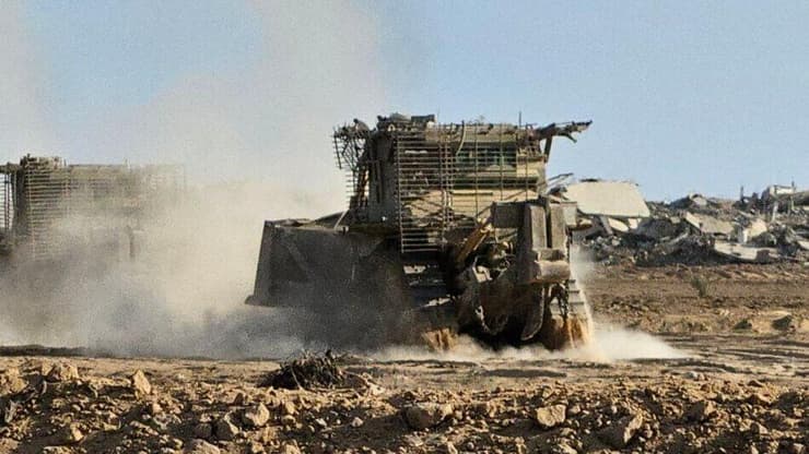 חלק מהכוחות שלוקלים חלק בנסיגה היום במרכז הרצועה