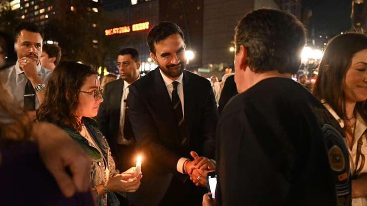 ממדאני בטקס זיכרון ל-7 באוקטובר של ארגון ״ישראלים למען הפסקת אש״