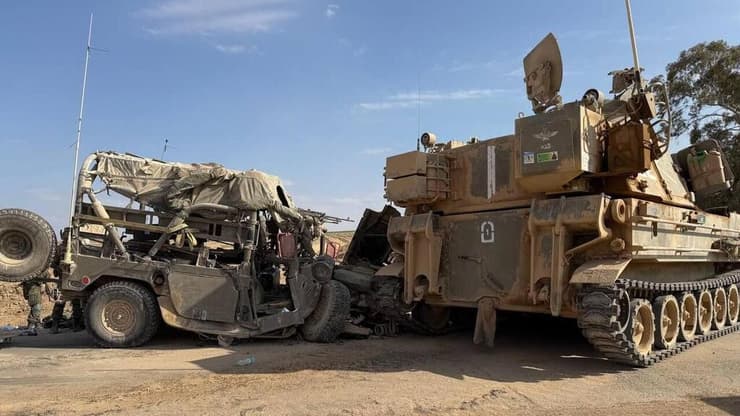 תאונת דרכים מבצעית בעזה