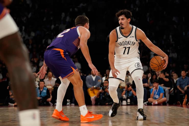 תקופת ההכנה הייתה מבריקה. בן שרף (AP Photo/Vernon Yuen) שחקן ברוקלין נטס בן שרף