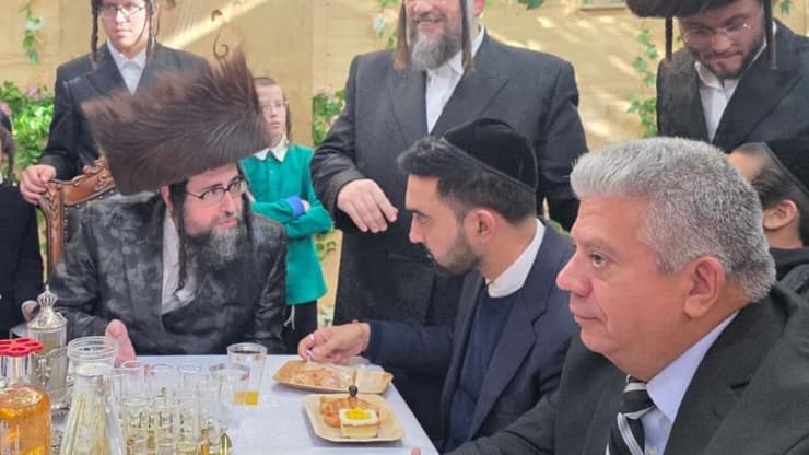 זוהראן ממדאני בסוכה של סאטמר