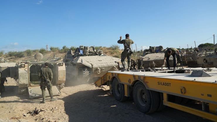 המבצע הלוגיסטי להיערכות מחדש של כוחות צה״ל ברצועת עזה