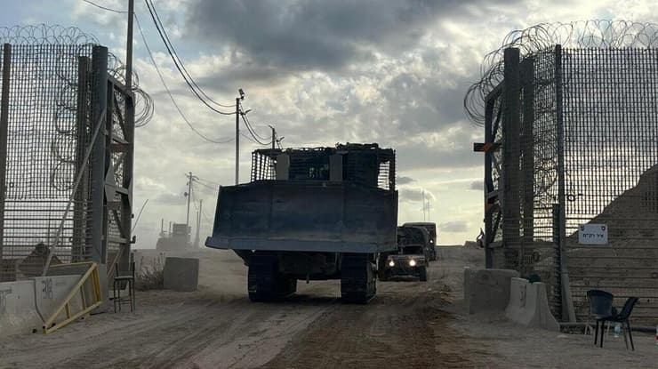 יציאת כוחות צה"ל מרצועת עזה לקראת הפסקת האש