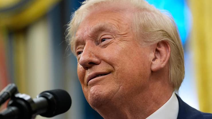 נשיא ארה"ב טראמפ 10 באוקטובר