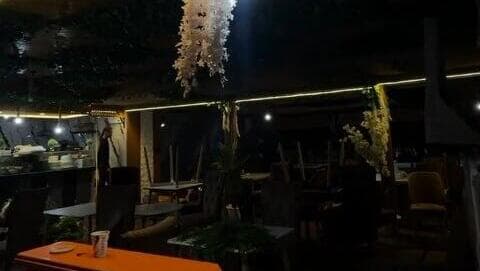 בית הקפה שמתוכנן להיפתח בחוף הים של עזה