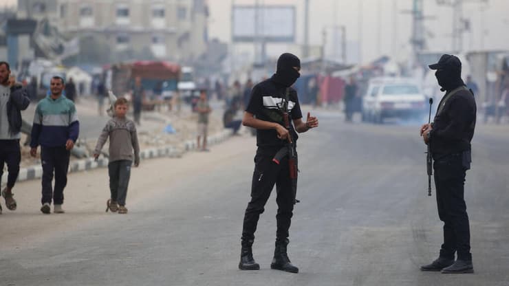 מחבלי חמאס בנוסייראת