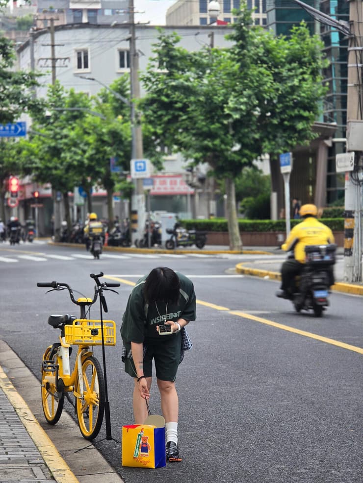 רחוב בשנגחאי (צילום: סיוון (סיווי) בר לב) רחוב בשנגחאי