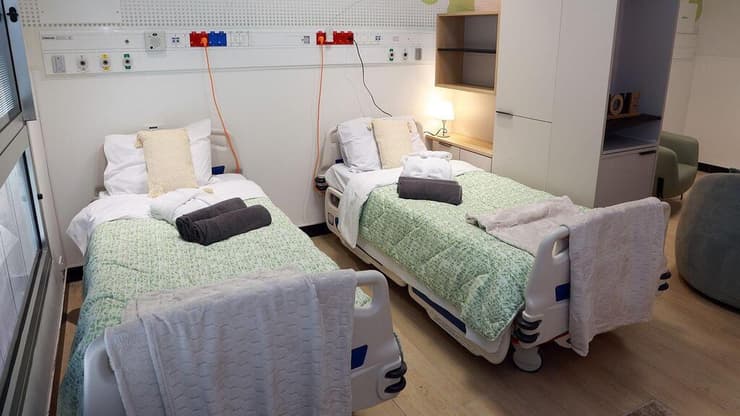 מתחם קליטת השבים בבית החולים שיבא