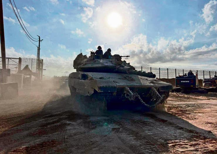 לוחמים ברצועת עזה (צילום: עמותת ברק חטיבה 188) yk14544737