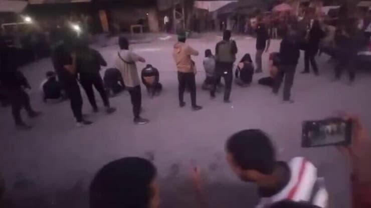 שעות אחרי שחרור החטופים: חמאס הוציא להורג ברחוב אנשי מיליציות