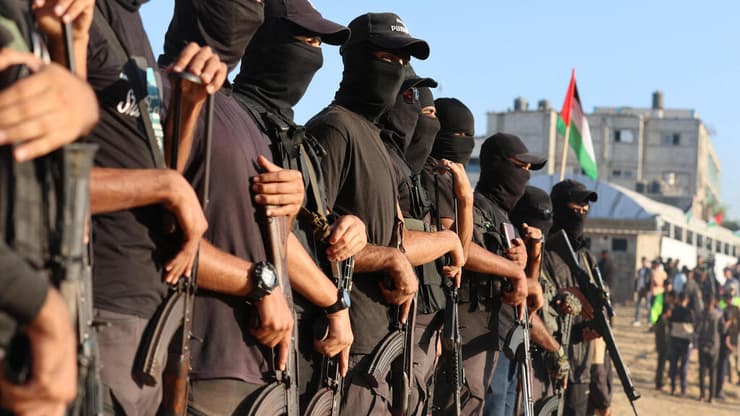 מחבלי חמאס בעזה