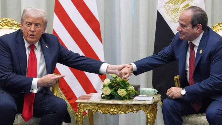 טראמפ וא-סיסי