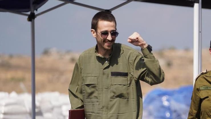 אבינתן אור ברגע החבירה לנציגי צה"ל