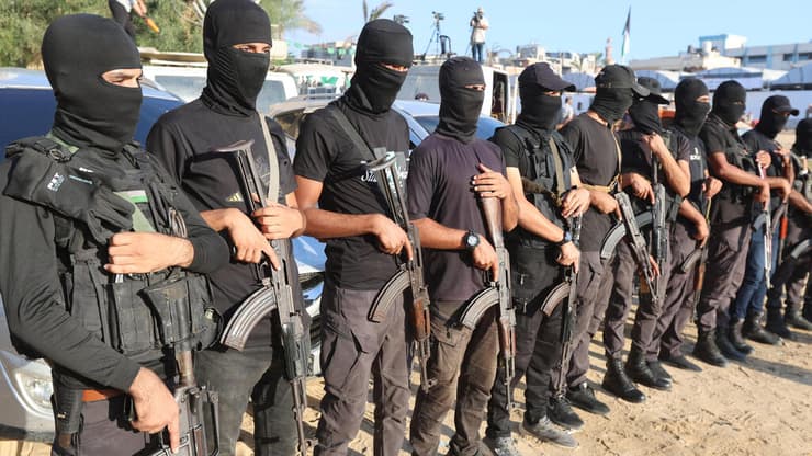 מחבלי חמאס בעזה