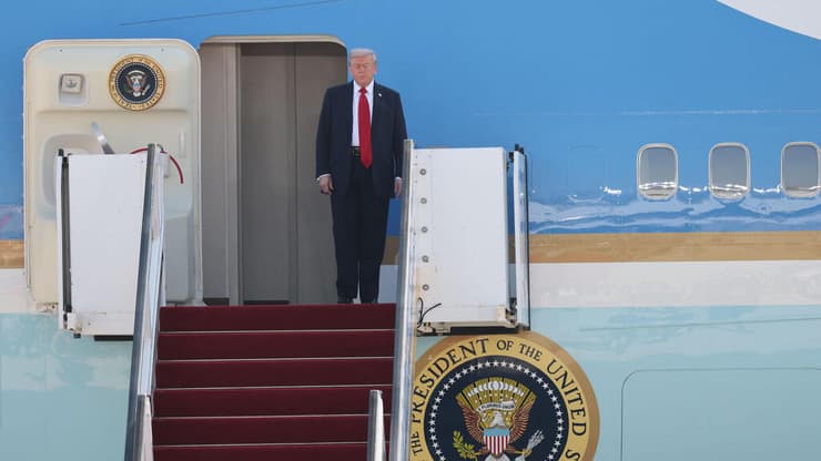 טראמפ בישראל (צילום: Jack GUEZ / AFP) נשיא ארה"ב דונלד טראמפ