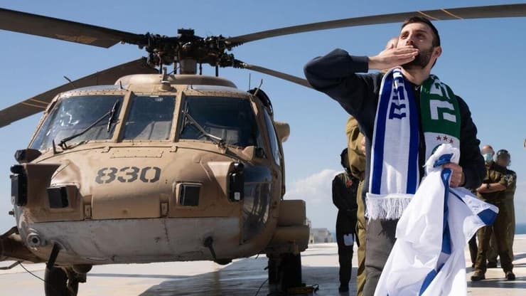 מתן אנגרסט נוחת בבית החולים