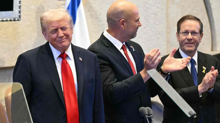 ביקור נשיא ארה"ב במליאת הכנסת