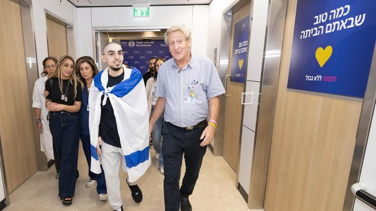 צילום: ערן ירדני / לע"מ רום ברסלבסקי בבית החולים שיבא