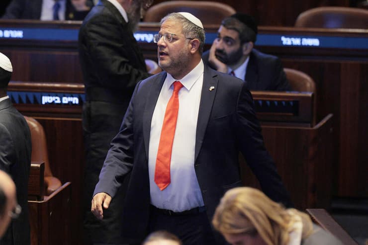 השר איתמר בן גביר. (צילום: Chip Somodevilla/Getty Images) מליאת הכנסת