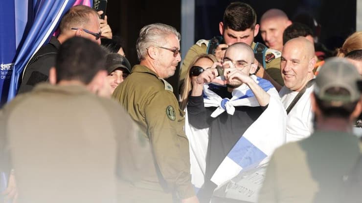 צילום: אלון גלבוע קבלת פנים לרום ברסלבסקי בבית החולים