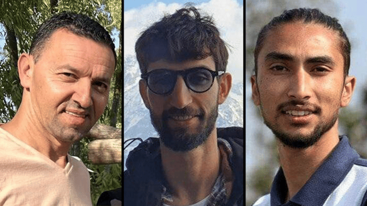 החללים שזוהו: ביפין ג'ושי, גיא אילוז ויוסי שרעבי (צילום: מטה משפחות החטופים, מהאלבום המשפחתי) ביפין ג'ושי, גיא אילוז, יוסי שרעבי