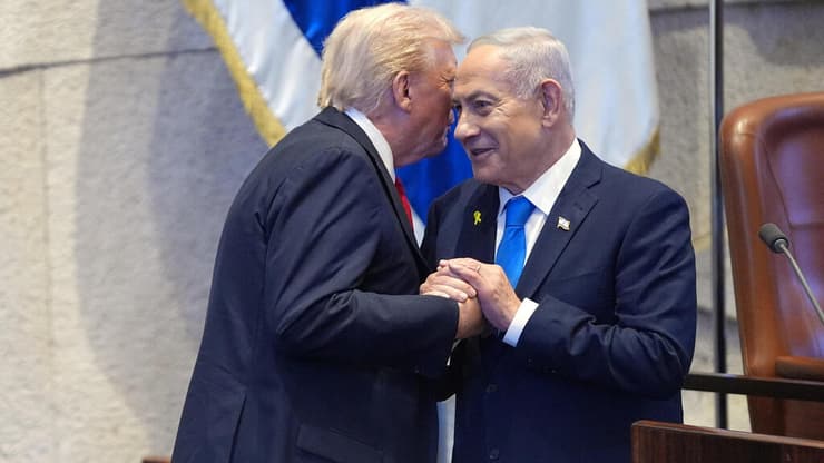 נאום דונלד טראמפ בכנסת ישראל