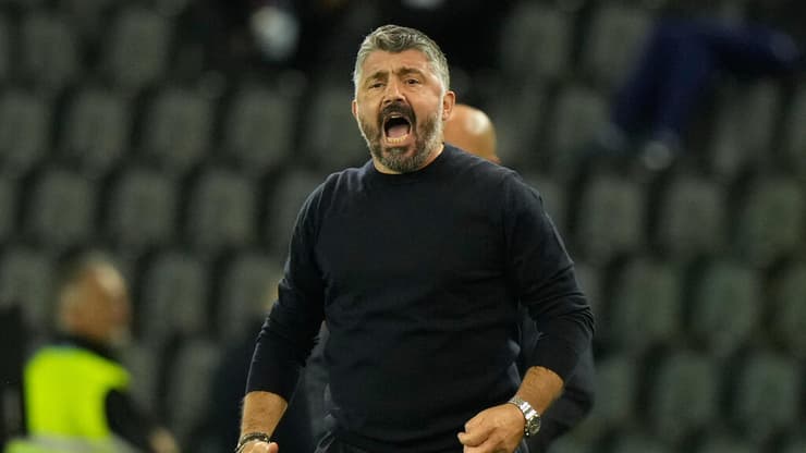 מאמן נבחרת איטליה ג'נארו גאטוזו (צילום: AP Photo/Luca Bruno) מאמן נבחרת איטליה ג'נארו גאטוזו