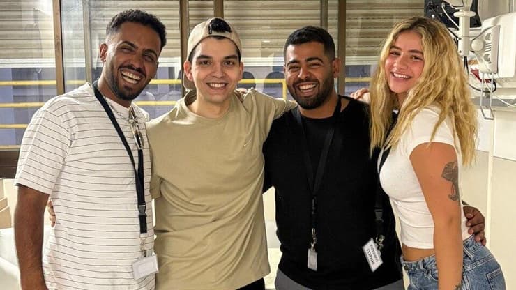 נטע אביר לב, דניאל שרעבי, יוסף חיים אוחנה ונריה שרעבי נטע אביר לב, דניאל שרעבי, יוסף חיים אוחנה ונריה שרעבי