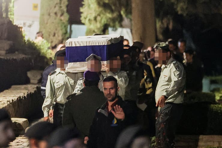 הלווייתו של דניאל פרץ ז"ל