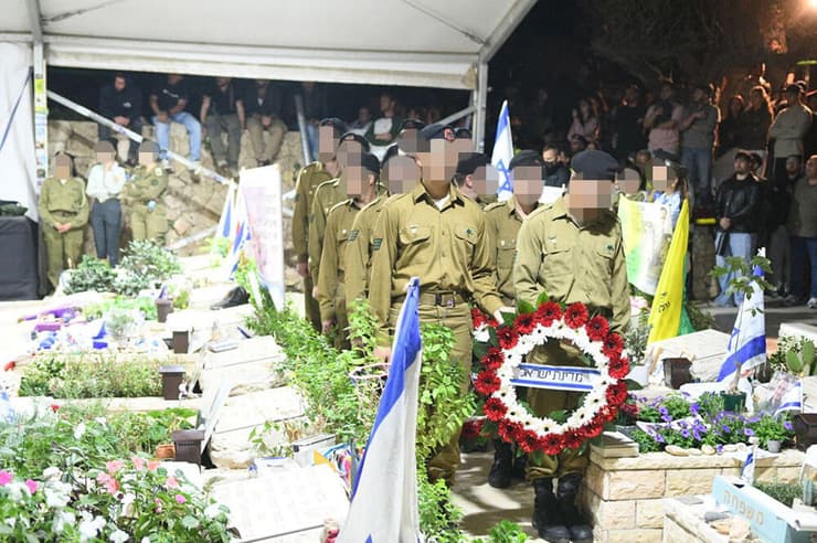 הלווייתו של דניאל פרץ ז"ל