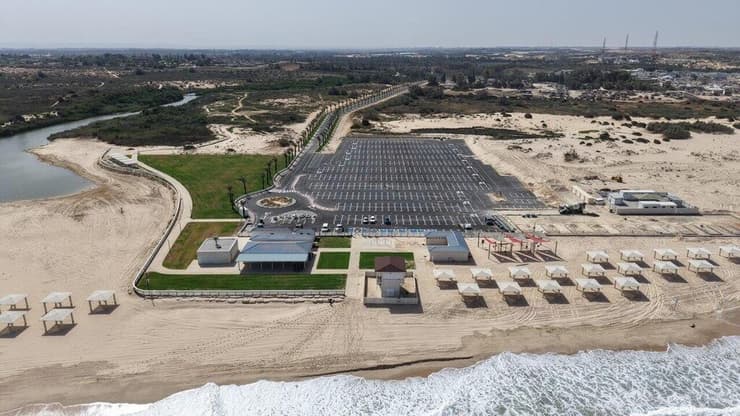 חוף זיקים לאחר השיפוץ (צילום: דוברות והסברה חוף אשקלון ומנהלת תקומה) חוף זיקים