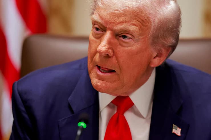 נשיא ארה"ב דונלד טראמפ. "לא נהרוס את אחת הערים האדירות שלנו" (צילום: Jonathan Ernst / רויטרס) נשיא ארה"ב דונלד טראמפ