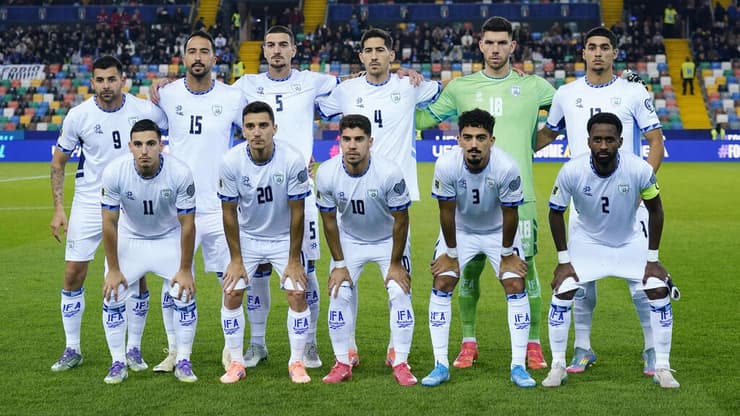 יארחו משחקי ידידות ביוני? שחקני נבחרת ישראל (צילום: REUTERS/Matteo Ciambelli) נבחרת ישראל