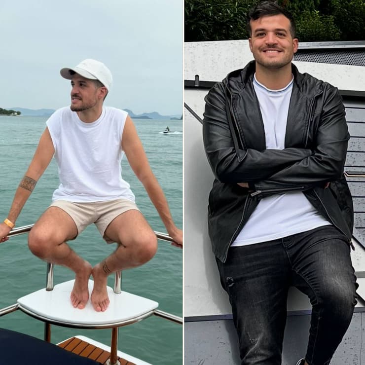 יניר זוארץ, לפני ואחרי (באדיבות אברהמסון ) יניר זוארץ, לפני ואחרי