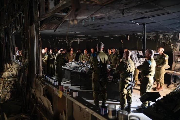 מעמד זיכרון במחנה נחל עוז לציון יום השנתיים ל-7/10